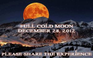 ... december full moon is called the full cold moon this event happens