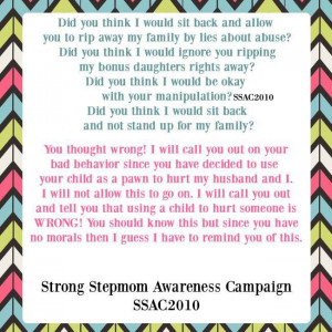 Stepmom Quotes For Facebook Step mom quotes