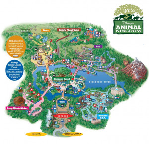 Animal Kingdom Map Mar