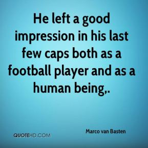 Marco van Basten - He left a good impression in his last few caps both ...