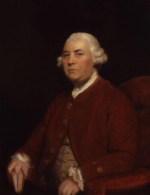 Sir Joshua Reynolds painting of William Strahan