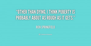 Quotes About Puberty