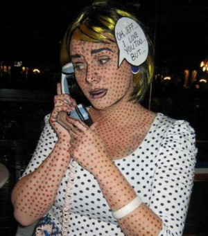 comic book girl 3pc storybook costume