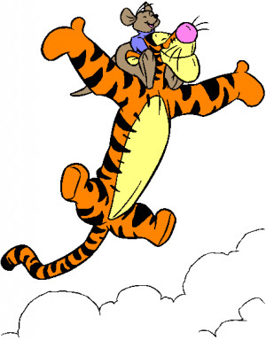 Tigger... A Very Bouncy Animal with a way of saying how-do-you-do ...