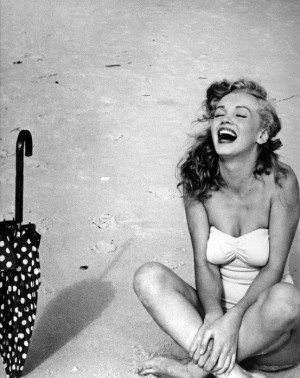 Beach Marilyn Monroe