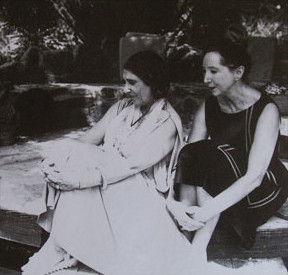 Beatrice Wood with Sri Prakasa, Governor of Bombay,