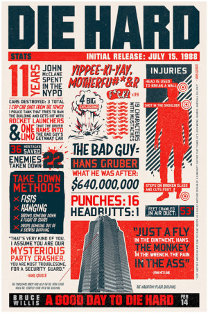 Brilliant Die Hard infographics break down body counts, explosions and ...