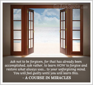 of compelling reasons to choose NOT to allow yourself to “forgive ...