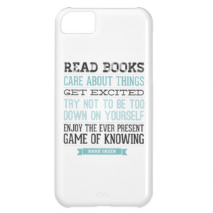 Hank Green Quote Case For iPhone 5C