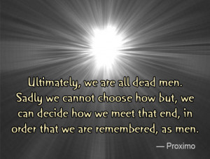 50 Famous Quotes from the Movie 'Gladiator'