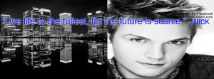 Nick Carter quote Profile Facebook Covers