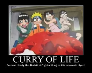 Curry motivational poster by Idoshi