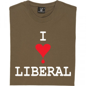 Bleeding Heart Liberal T-Shirt. Champion every cause of the poor and ...