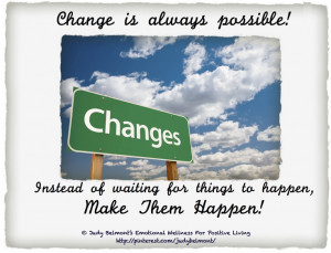 Change is always possible!