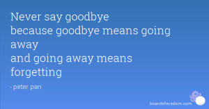 Quotes Saying Goodbye to Teacher