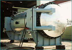 ... of AUTOCLAVES with services, controls, material loading systems for