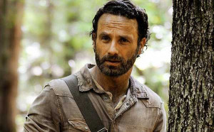 Andrew Lincoln as Rick Grimes in The Walking Dead TV show