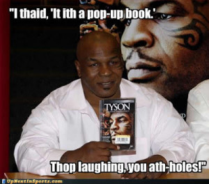 Funny Mike Tyson With New Nose