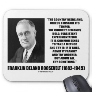 The Great Depression Quotes From Franklin Roosevelt #1