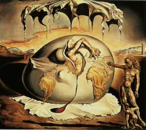 Dali - Enfant géopolitique observant la naissance de l'homme nouveau ...