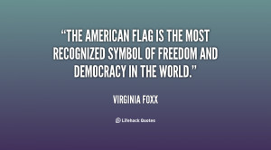 The American flag is the most recognized symbol of freedom and ...