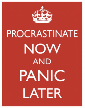 put the “pro” in procrastination. Pinterest just enhances it!