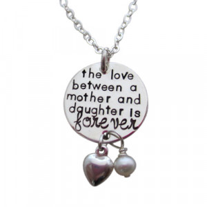 mother daughter necklace $ 55 00 charm detail love between mother ...