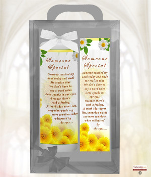 Inspiration Sayings - Someone Special - 9inch White Candle Product ...