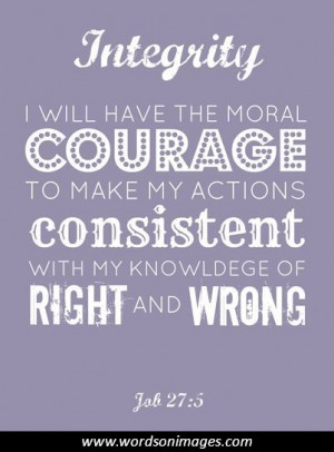 Inspirational Integrity Quotes. QuotesGram