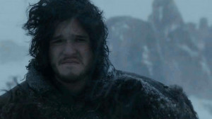 Sad Jon Snow (Game of Thrones)
