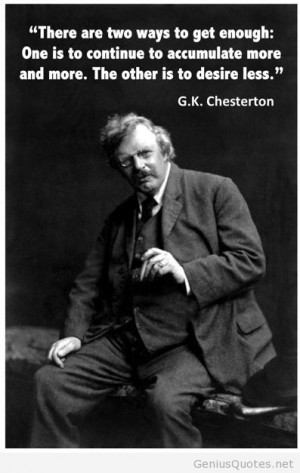 Gilbert K. Chesterton quotes