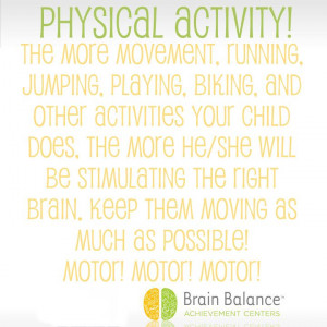 Physical Activity The more #movement, #running, #jumping, #playing, # ...