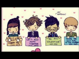 One Direction 1D mini cartoons