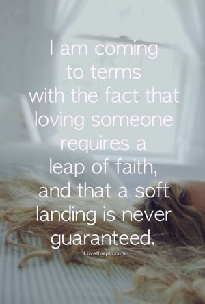 ... leap of faith love love quotes quotes quote faith quotes and sayings