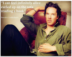 Benedict Cumberbatch book quote :) #efeitodoslivros # ...