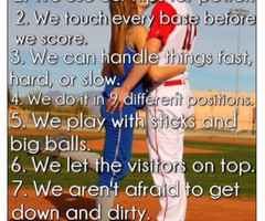 Softball Baseball Relationship