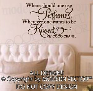 Coco-Chanel-Quote-Vinyl-Wall-Decal-Lettering-WANTS-TO-BE-KISSED ...