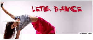 Lets Dance Facebook Cover Photo Design