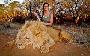 ... outrage by boasting online that she had killed a lion in South Africa