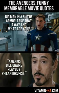 ... Movie, Favorite Quotes, Best Quotes, Avengers Quotes, The Avengers