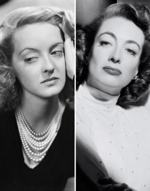 Bette Davis and Joan Crawford (Photo via Wikipedia)