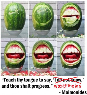 QUOTEABLE WATERMELON: THE PERFECT DIET
