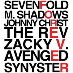 avenged sevenfold