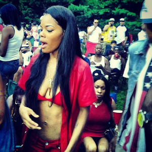 Teyana Taylor Instagram 2014 Taylors Bbq Ends In picture