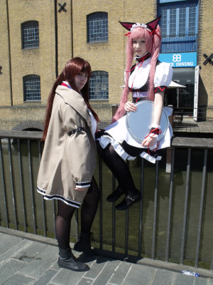 Steins Gate Makise Kurisu Cosplay Costume