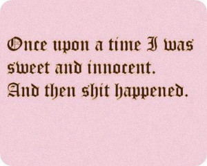 use to be a very shy, quiet, geeky girl. Some shit has happened ...