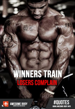 ... Loser, Bodybuilding Fitness Fight, Body Fitness, Motivation Quotes