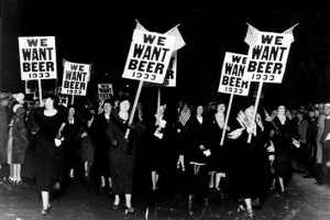 Women turn out in large numbers for the anti-Prohibition parade and ...