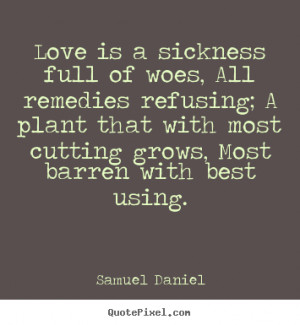 Love Sickness Quotes