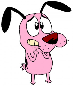 courage the cowardly dog | courage | Quotes On Courage And Strength ...